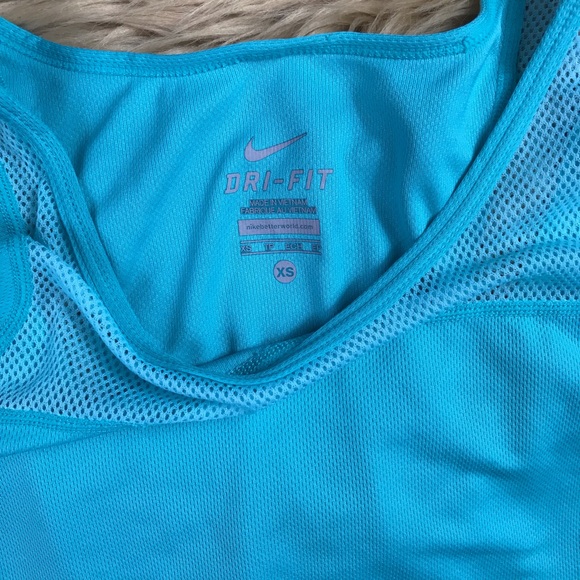 Nike Dry Fit Turquoise Top - Picture 5 of 8